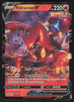 Volcanion V #25/198 Holofoil