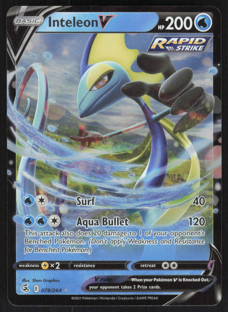 Inteleon V #78/264 Holofoil