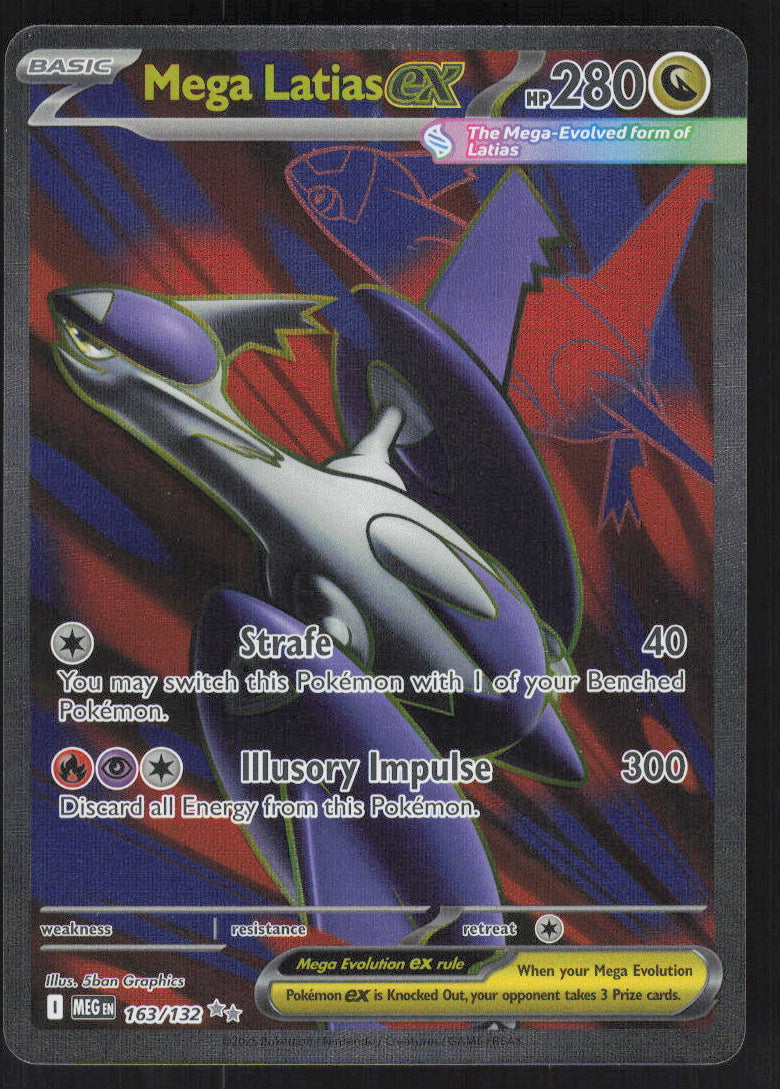 Mega Latias ex #163/132 Holofoil
