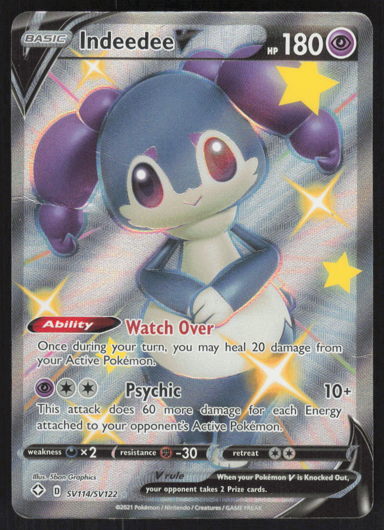 Indeedee V #SV114/122 Holofoil