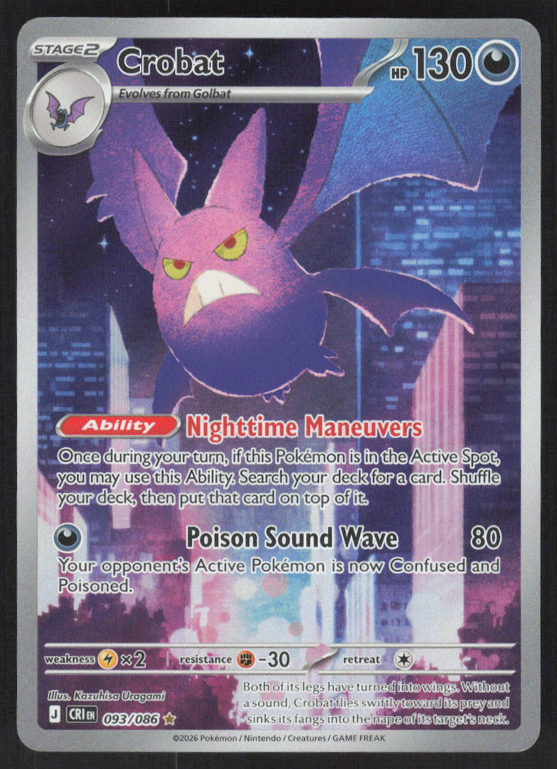 Crobat #93/86 Holofoil