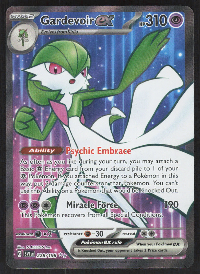 Gardevoir ex #228/198 Holofoil