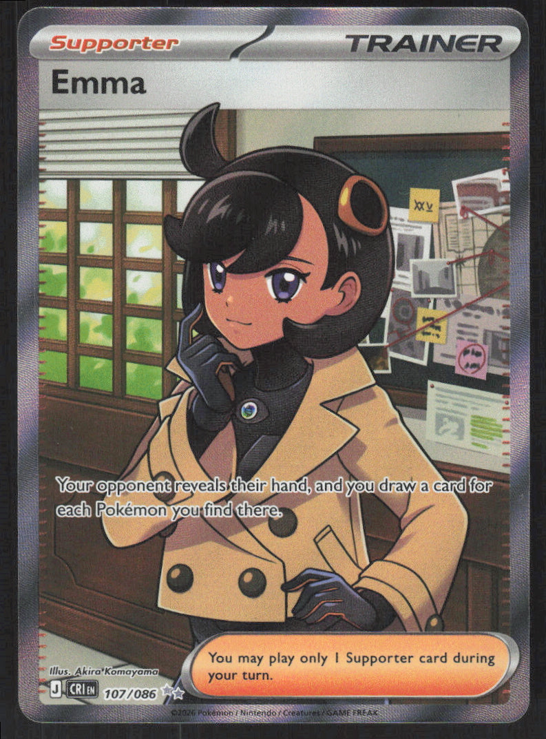 Emma #107/86 Holofoil