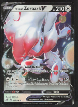 Hisuian Zoroark V #146/196 Holofoil