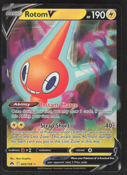 Rotom V #45/159 Holofoil