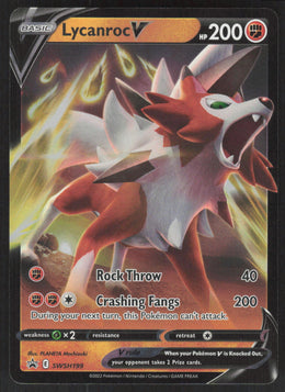 Lycanroc V #SWSH199/307 Holofoil