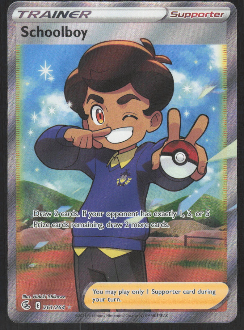 Schoolboy #261/264 Holofoil