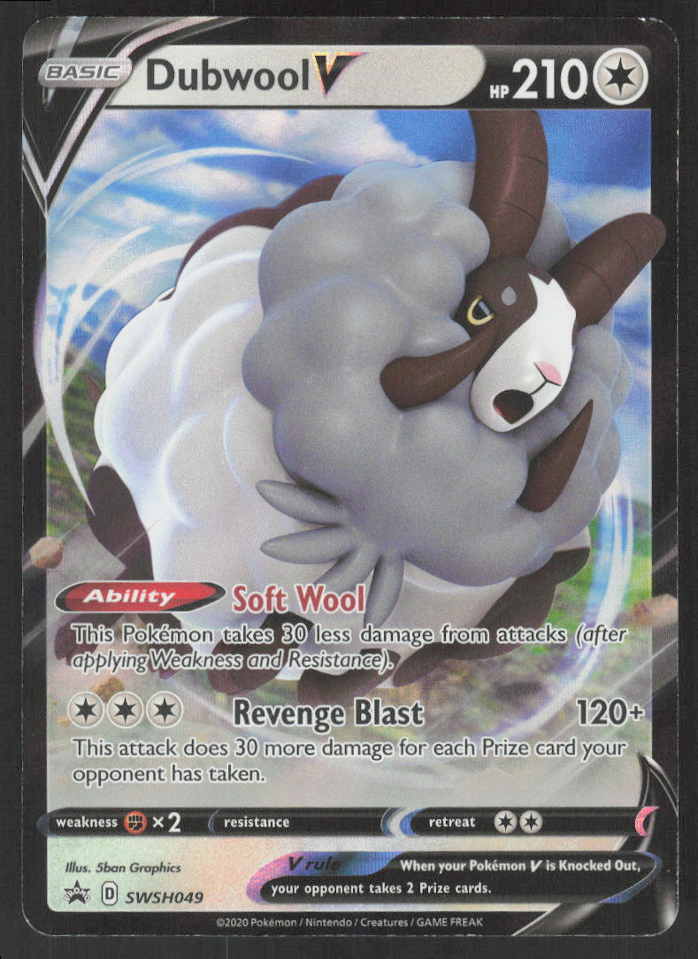 Dubwool V #SWSH049/307 Holofoil