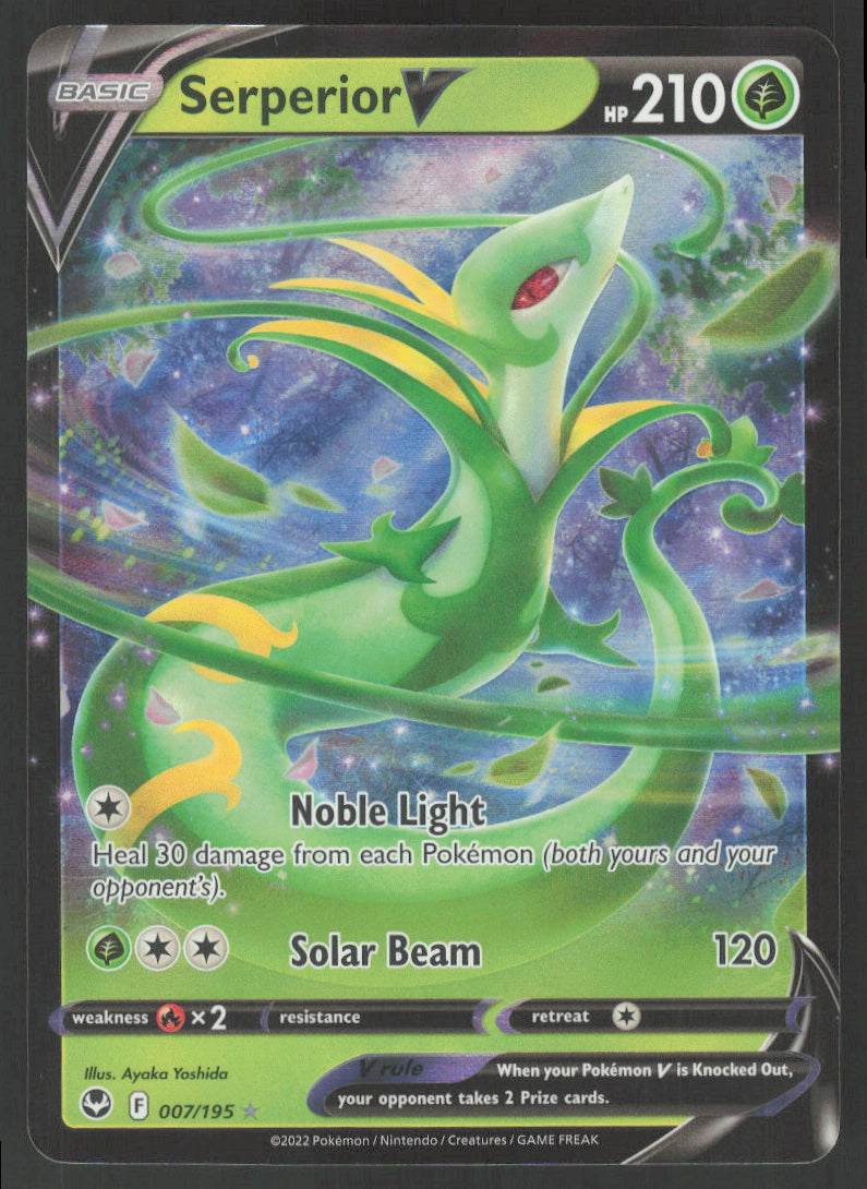 Serperior V #7/195 Holofoil