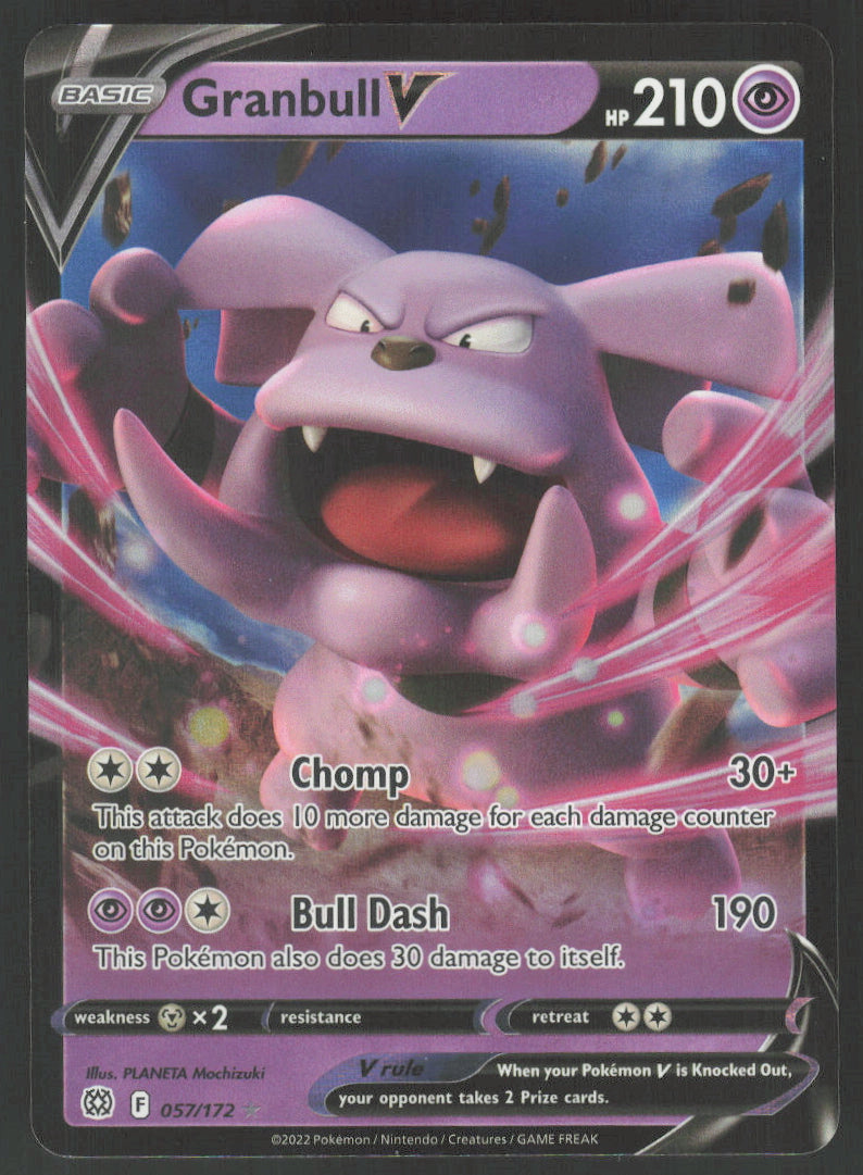 Granbull V #57/172 Holofoil