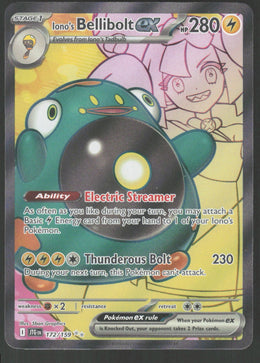 Iono's Bellibolt ex #172/159 Holofoil