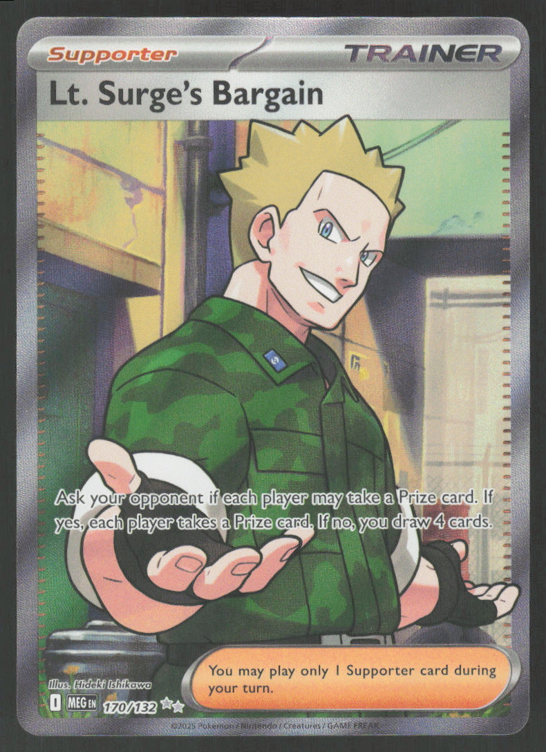Lt. Surge's Bargain #170/132 Holofoil