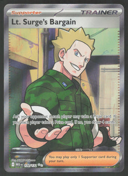 Lt. Surge's Bargain #170/132 Holofoil