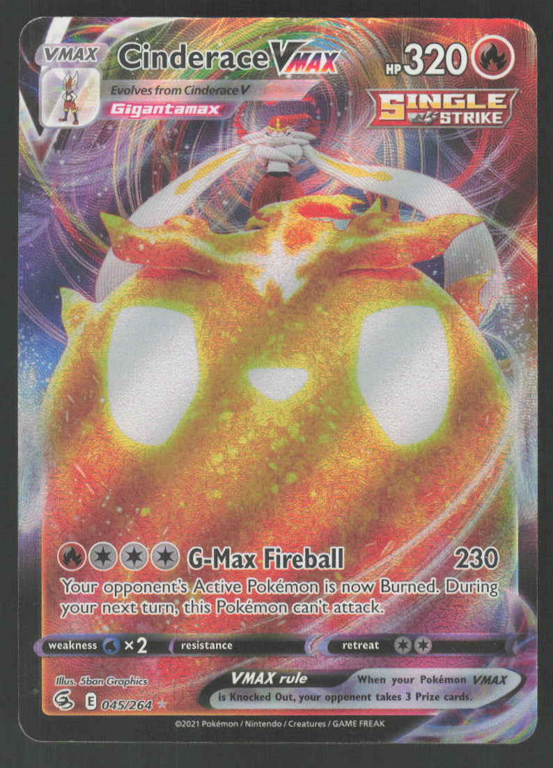 Cinderace VMAX #45/264 Holofoil