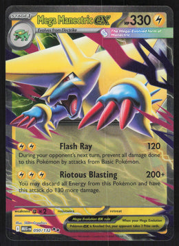 Mega Manectric ex #50/132 Holofoil