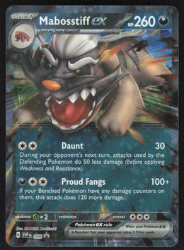 Mabosstiff ex #86/102 Holofoil