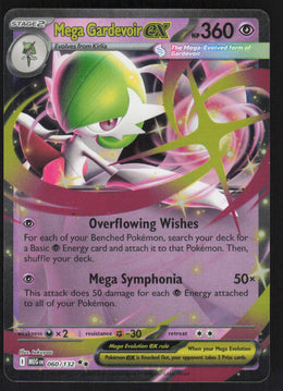Mega Gardevoir ex #60/132 Holofoil
