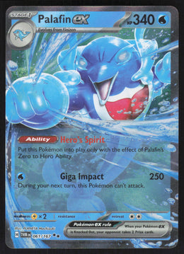 Palafin ex #61/167 Holofoil