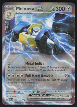 Melmetal ex #153/197 Holofoil