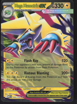 Mega Manectric ex #50/132 Holofoil