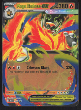 Mega Emboar ex #035 Holofoil