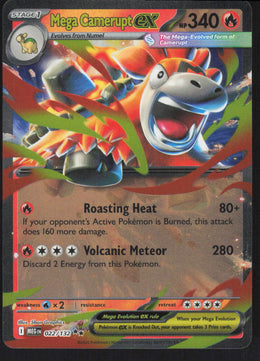 Mega Camerupt ex #22/132 Holofoil
