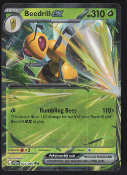 Beedrill ex #3/86 Holofoil