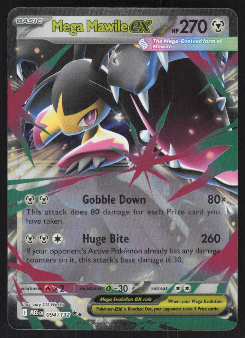 Mega Mawile ex #94/132 Holofoil