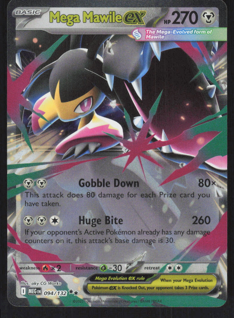 Mega Mawile ex #94/132 Holofoil