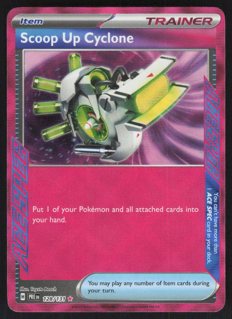 Scoop Up Cyclone #128/131 Holofoil