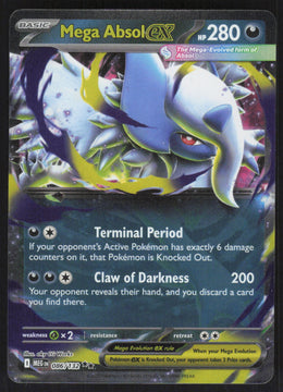 Mega Absol ex #86/132 Holofoil