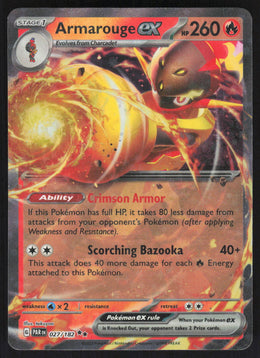 Armarouge ex #27/182 Holofoil