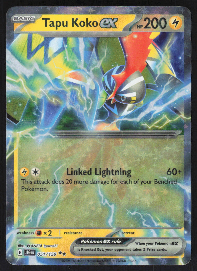 Tapu Koko ex #51/159 Holofoil