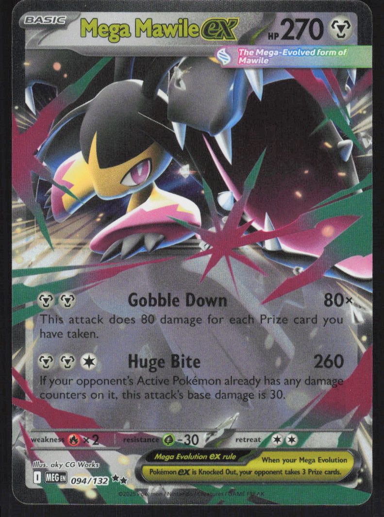 Mega Mawile ex #94/132 Holofoil