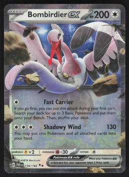 Bombirdier ex #156/182 Holofoil