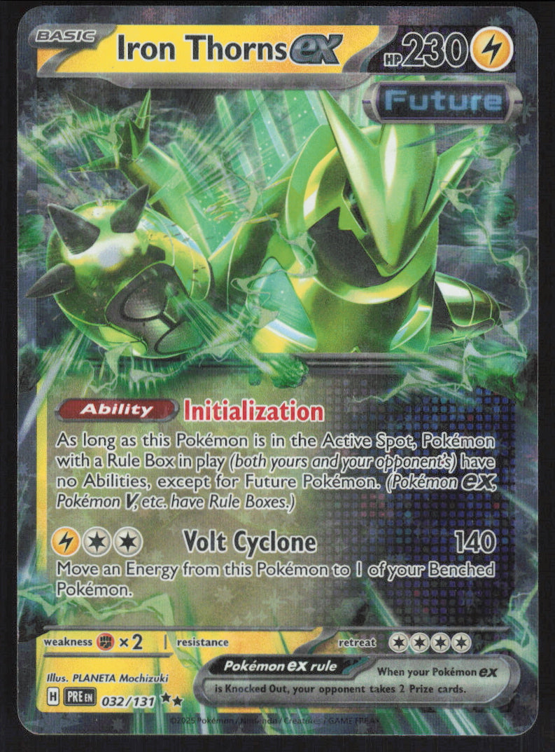 Iron Thorns ex #32/131 Holofoil
