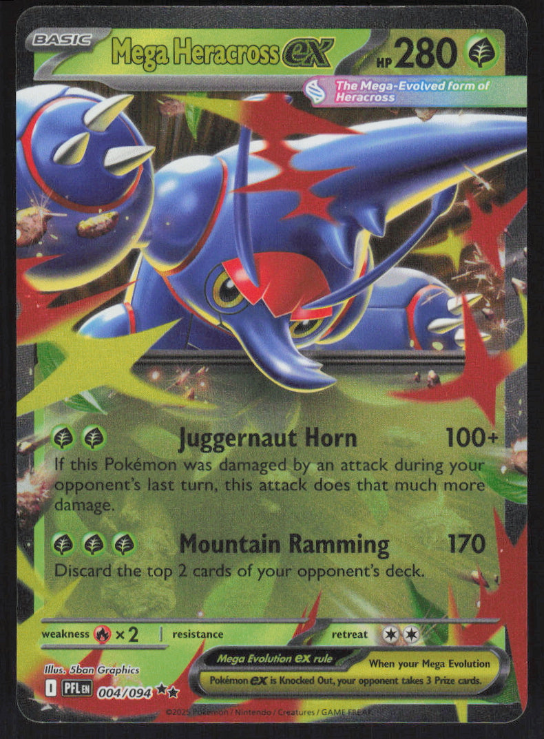 Mega Heracross ex #4/94 Holofoil