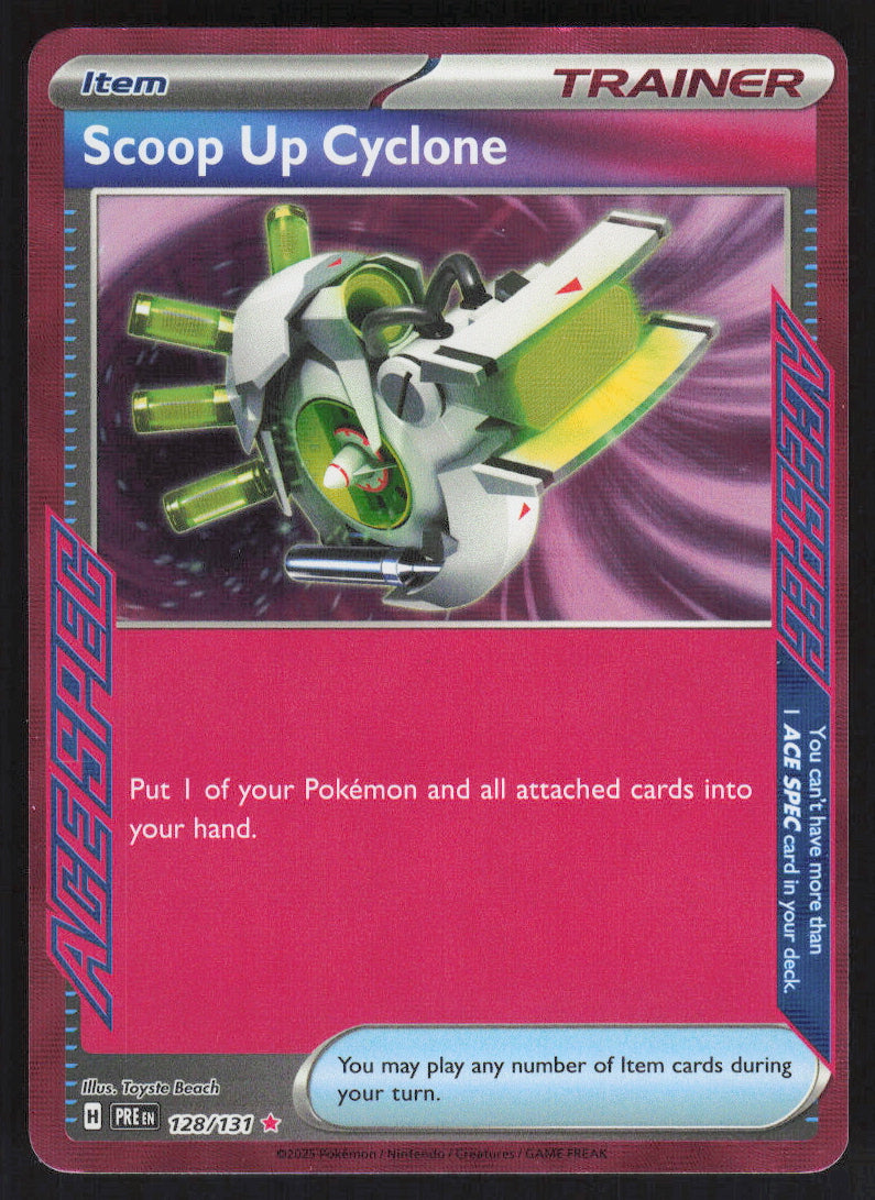Scoop Up Cyclone #128/131 Holofoil