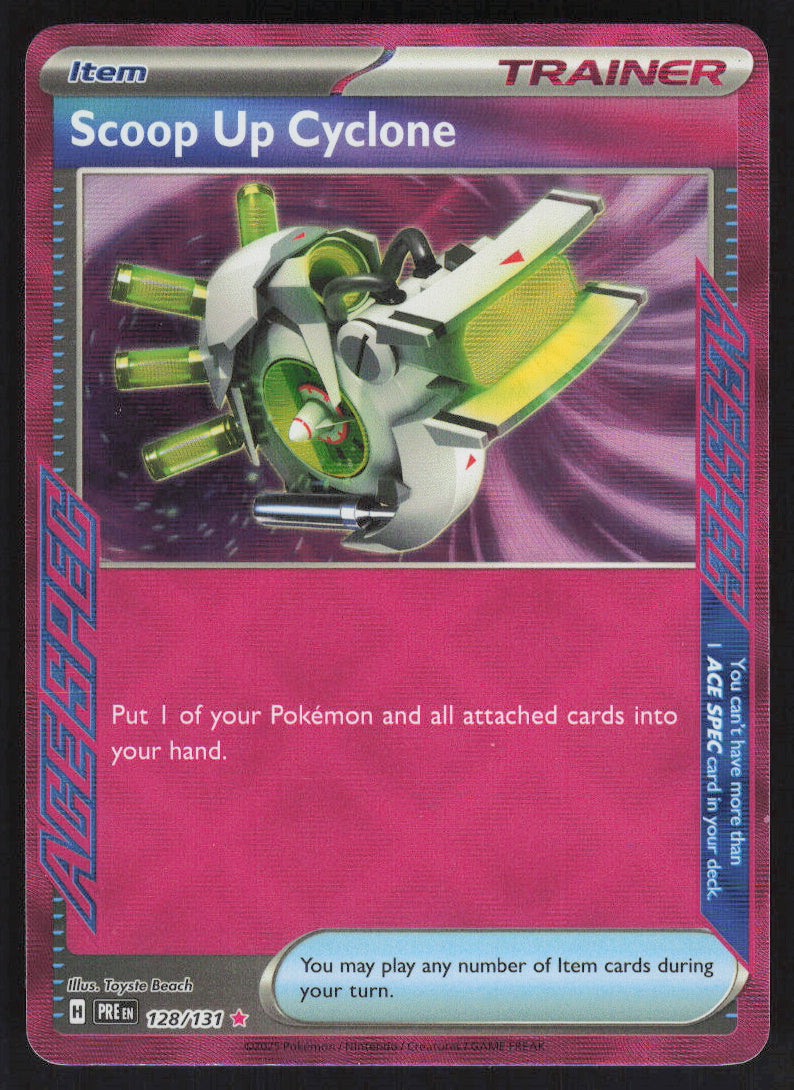 Scoop Up Cyclone #128/131 Holofoil