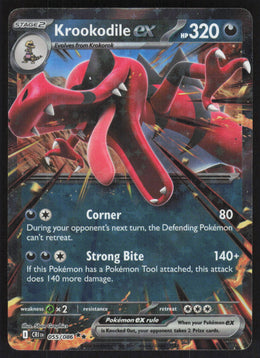 Krookodile ex #55/86 Holofoil