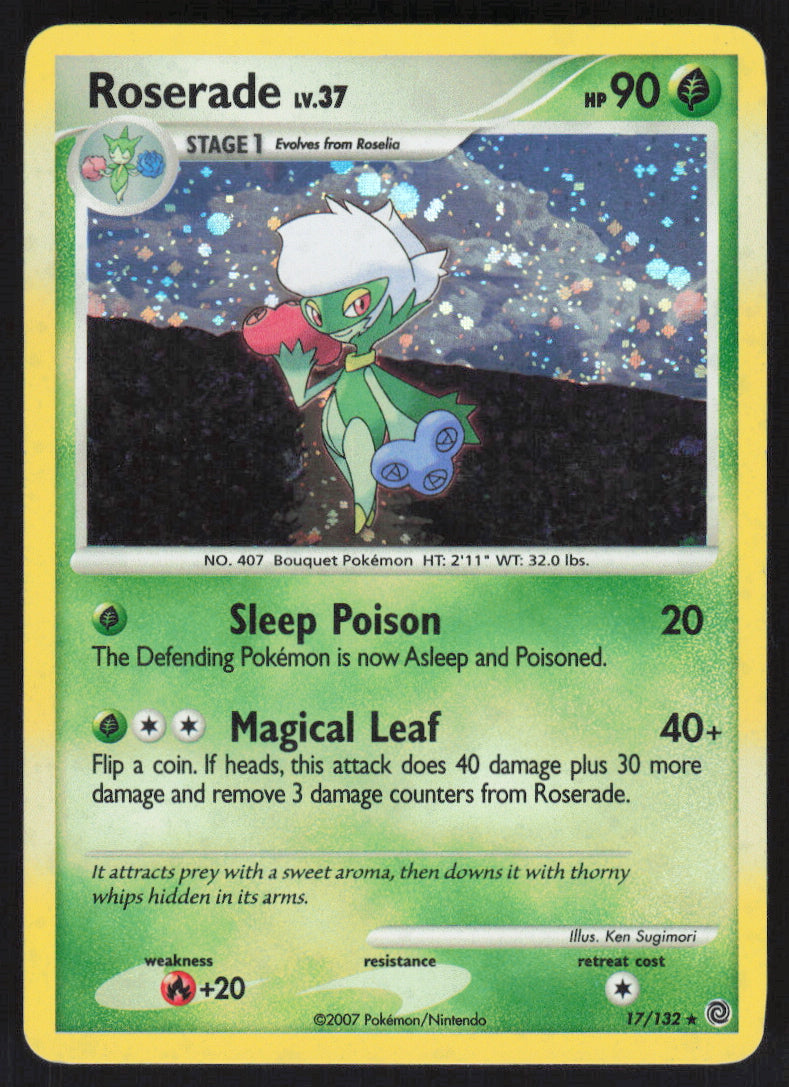 Roserade #17/132 Holofoil