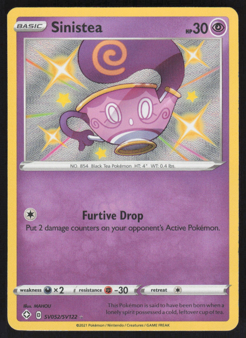 Sinistea #SV052/122 Holofoil