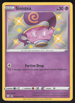 Sinistea #SV052/122 Holofoil