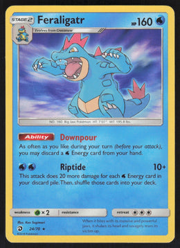 Feraligatr #24/70 Holofoil