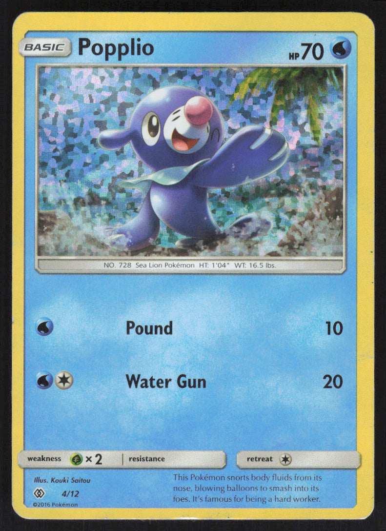 Popplio #4/12 Holofoil