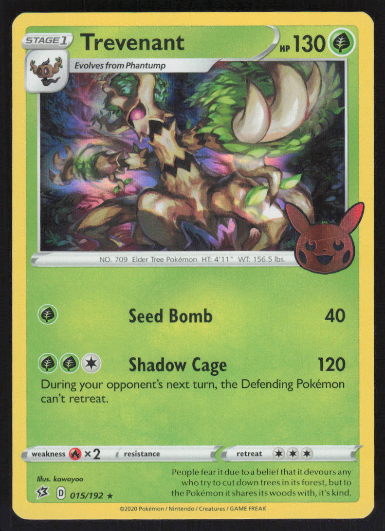 Trevenant #15/192 Holofoil