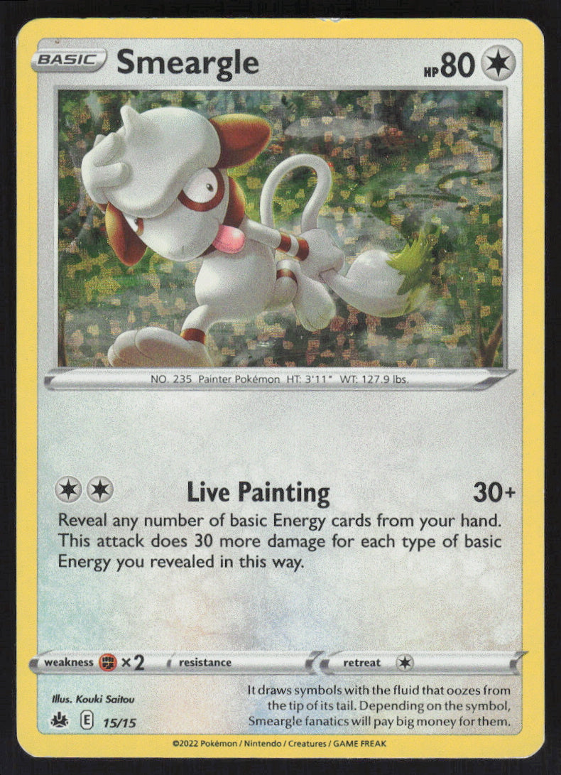Smeargle #15/15 Holofoil
