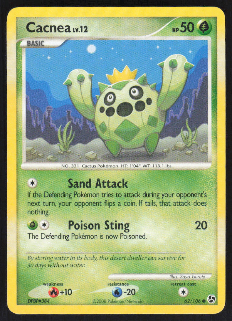 Cacnea #62/106 Non-Foil