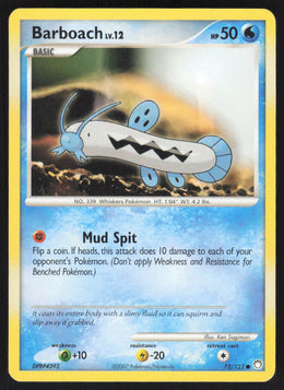 Barboach #72/123 Non-Foil