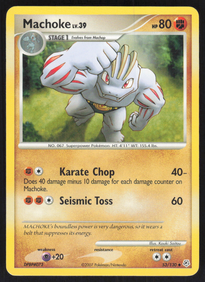 Machoke #53/130 Non-Foil